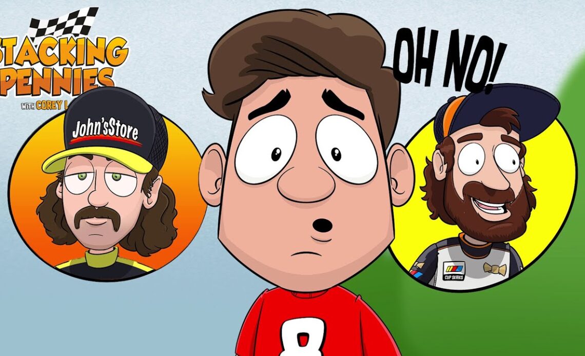Classic mixup: Fan confuses Corey LaJoie for Ryan Blaney | Stacking Pennies