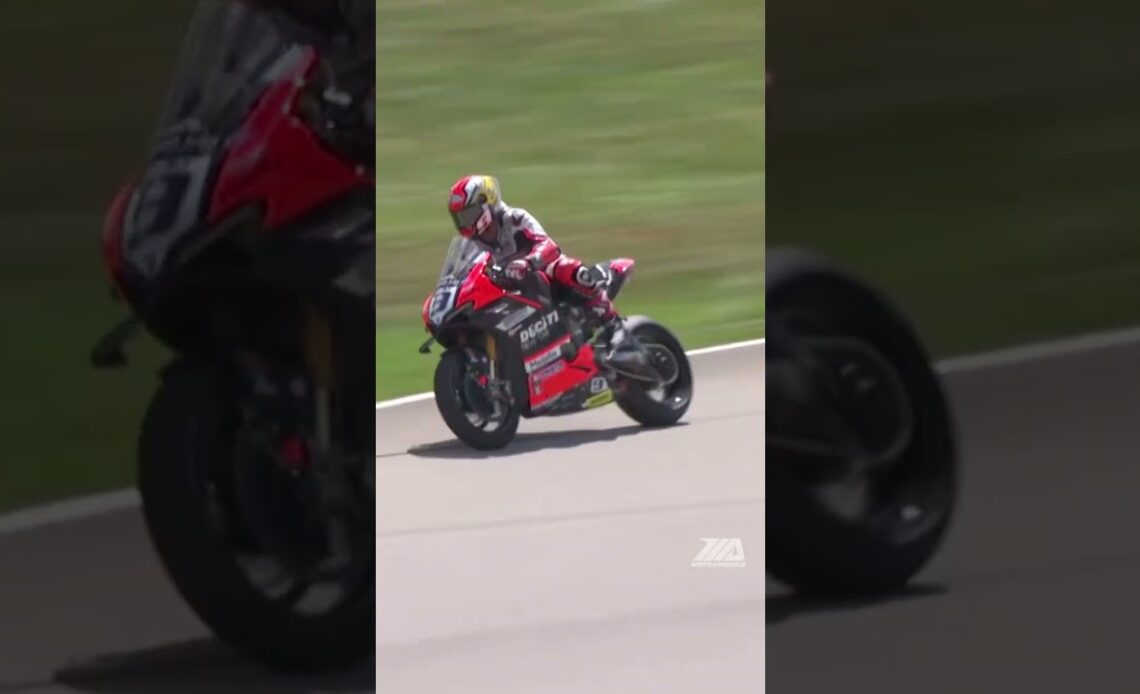 Close One! #Motorcycle Save with Danilo Petrucci On His #Ducati Superbike. #shorts