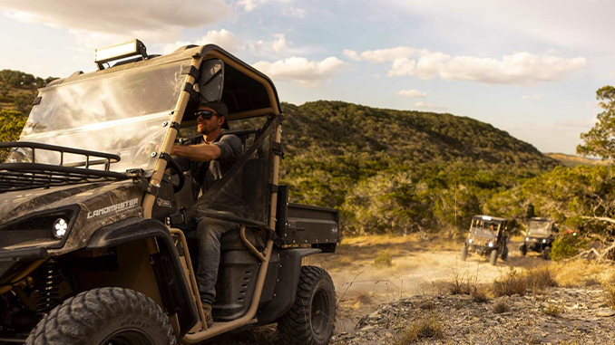 220815 David Piercy driving a UTV in Wimberley, Texas (678)