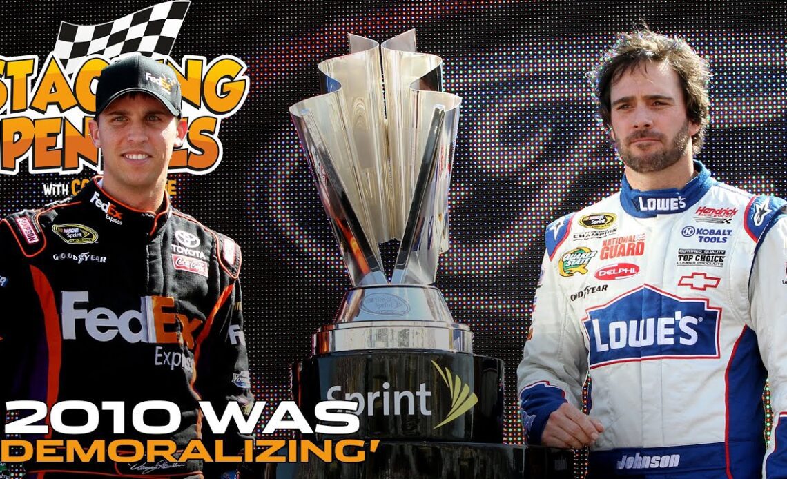 Denny Hamlin: 2010 title fight with Jimmie Johnson was 'demoralizing' | Stacking Pennies