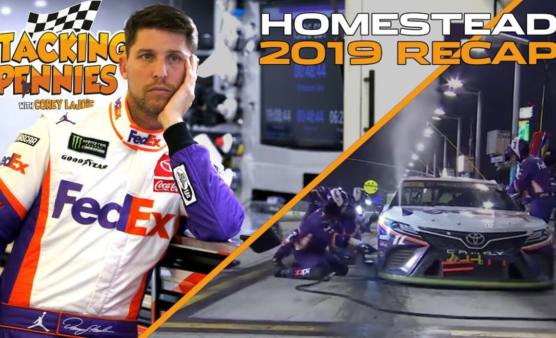 Denny Hamlin dishes on the 2019 Homestead tape debacle: Stacking Pennies