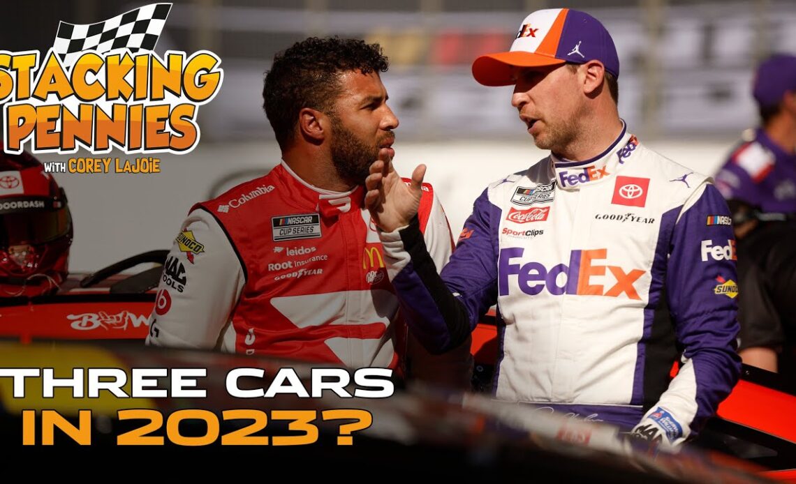 Does Denny Hamlin plan to field three 23XI cars in 2023? | Stacking Pennies