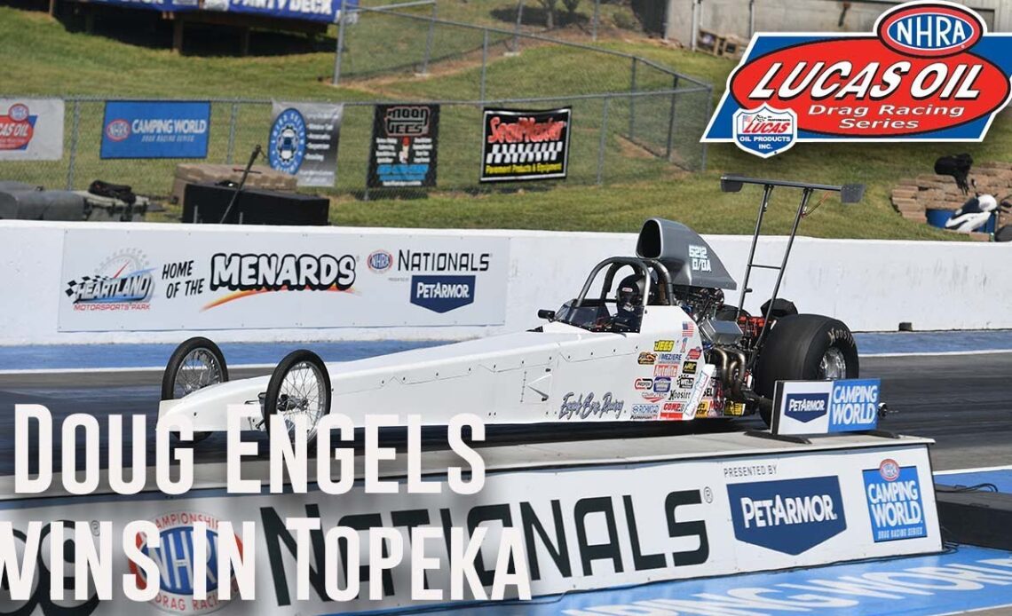 Doug Engels wins Comp Eliminator at Menards NHRA Nationals Presented By PetArmor