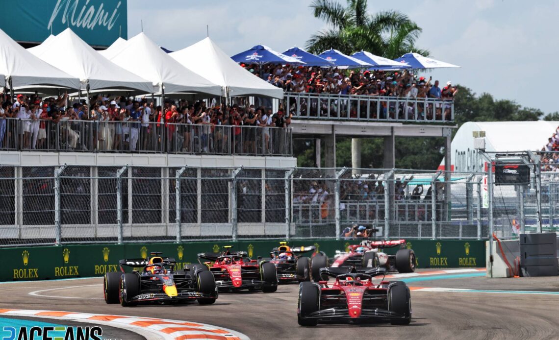 Charles Leclerc, Ferrari, Miami International Autodrome, 2022