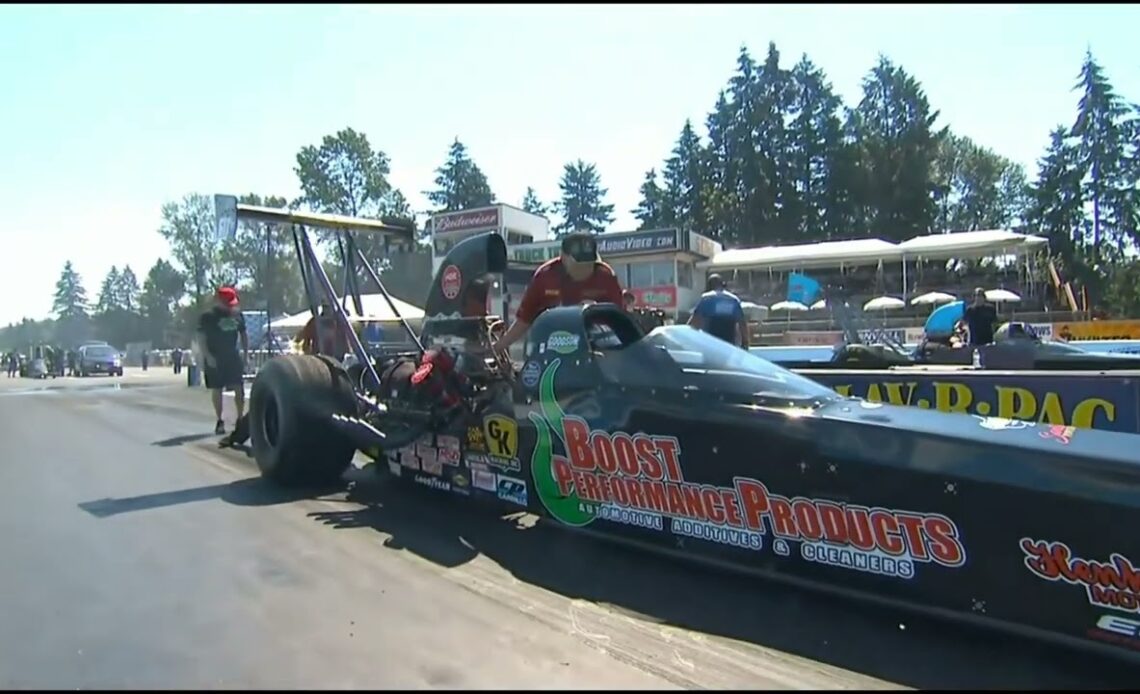 Garrett Bateman, Mike Quayle, Top Alcohol Dragster, Eliminations Rnd 2, Flav-R-Pac Northwest Nat