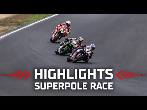 HIGHLIGHTS: 10 phenomenal laps of action in WorldSBK's Superpole Race | Czech Round