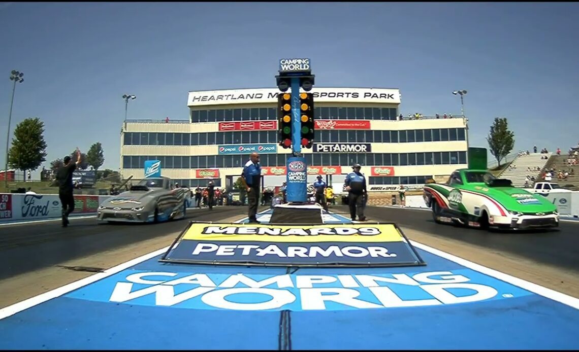 Jake Guadagnolo, Ulf Leanders, Top Alcohol Funny Car, Qualifying Rnd 1, Menards Nationals Presented