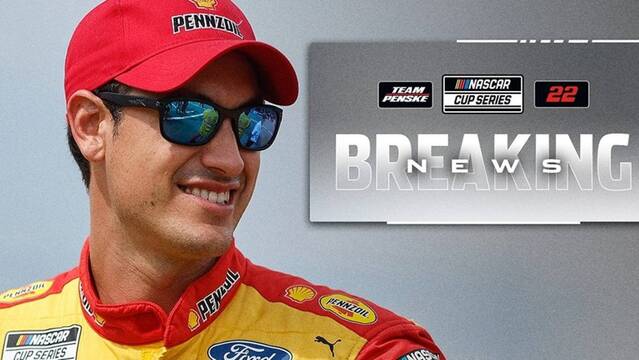 Joey Logano signs multi-year contract with Team Penske