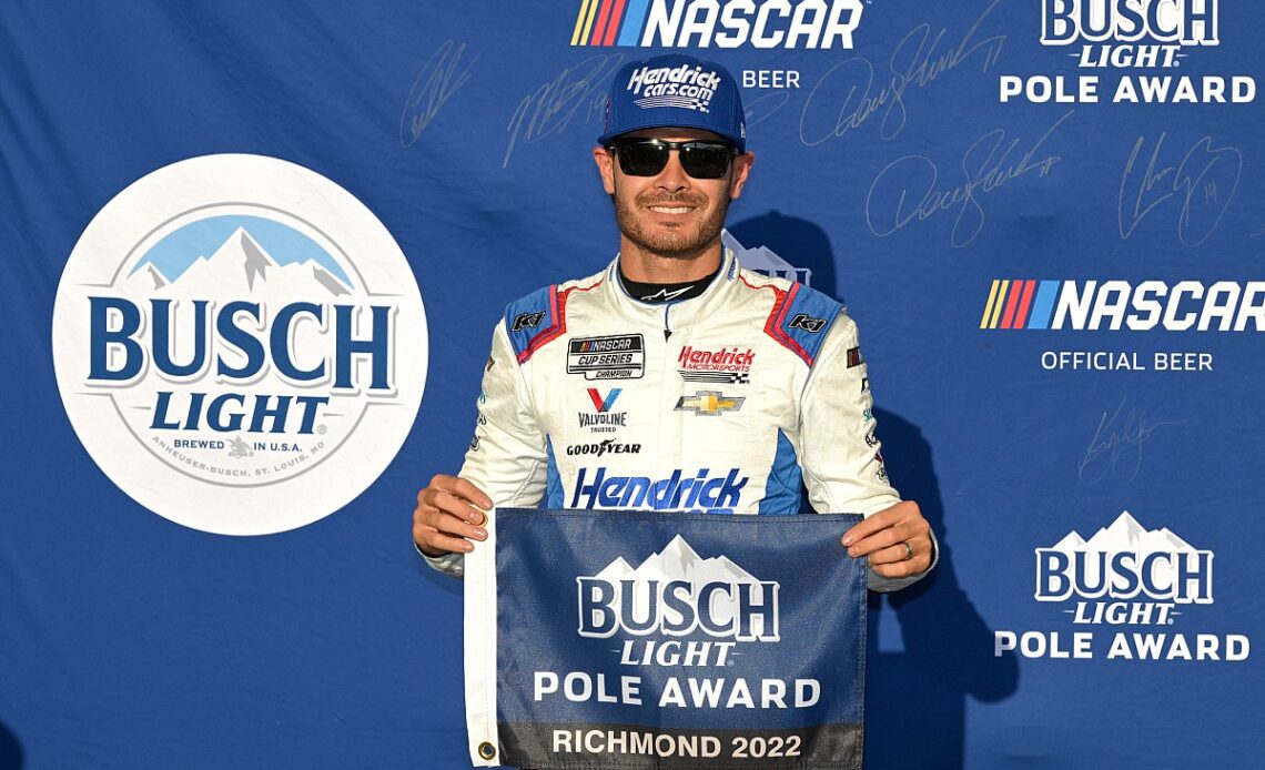 Kyle Larson beats Ross Chastain to Richmond Cup pole