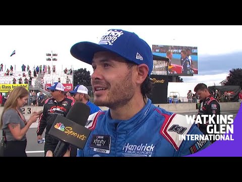 Kyle Larson on Watkins Glen Xfinity win: 'I got lucky'