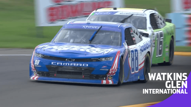 Kyle Larson wins his first Xfinity Series road-course race
