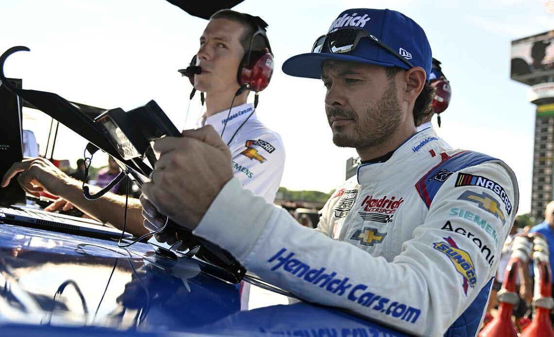 Larson, Hendrick teammates top Cup practice at Watkins Glen