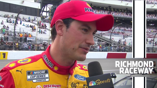 Logano leads 222 laps, finishes sixth at Richmond