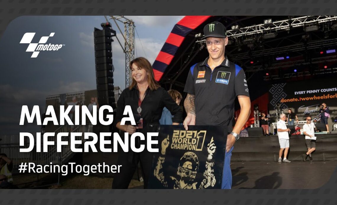 Making a difference in the world | #RacingTogether