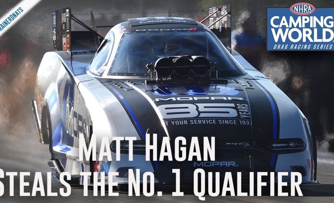 Matt Hagan steal No. 1 qualifier in Brainerd