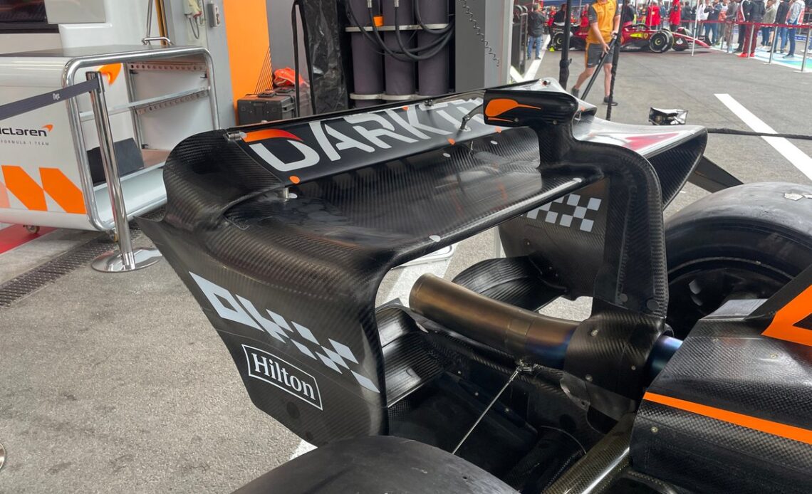 McLaren MCL36 technical detail