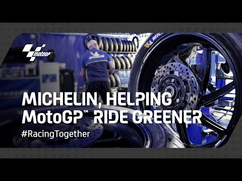 Michelin, helping MotoGP™ ride greener | #RacingTogether