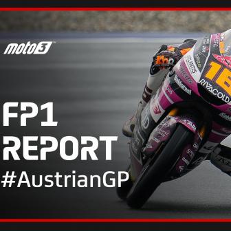 Migno fastest in a tricky FP1 in Austria