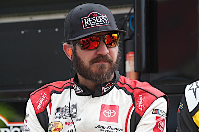 Martin Truex Jr. walks down pit road at Watkins Glen International in 2022. (Photo: NKP)