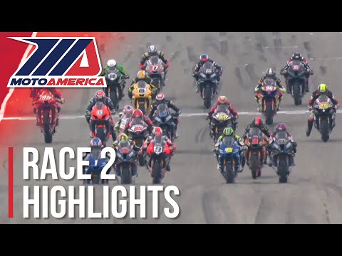 MotoAmerica Medallia Superbike Race 2 Highlights at Pittsburgh 2022