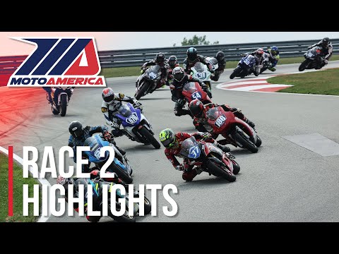 MotoAmerica REV'IT! Twins Cup Race 2 Highlights at Pittsburgh 2022