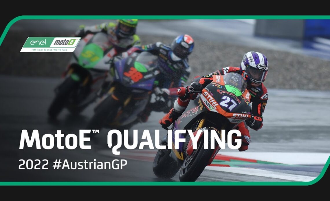 #MotoE Qualifying | 2022 #AustrianGP