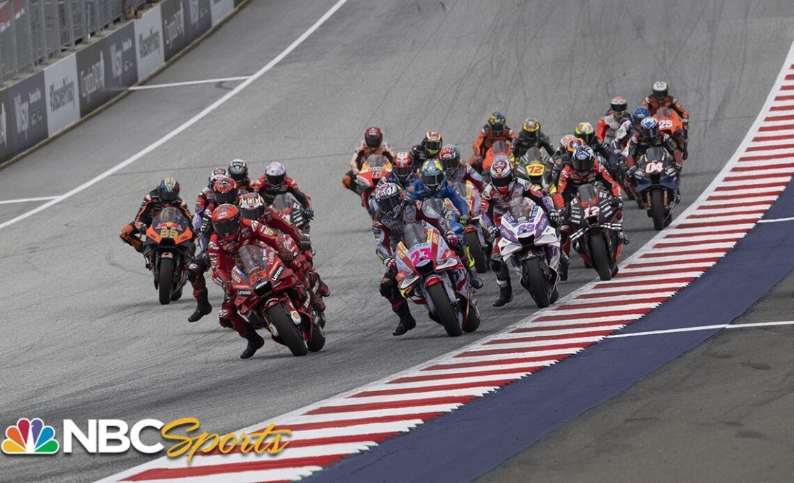 MotoGP: Austrian Grand Prix | EXTENDED HIGHLIGHTS | 8/21/22 | Motorsports on NBC
