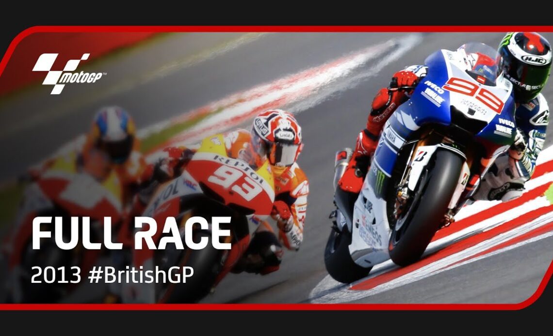 MotoGP Full Race | 2013 #BritishGP