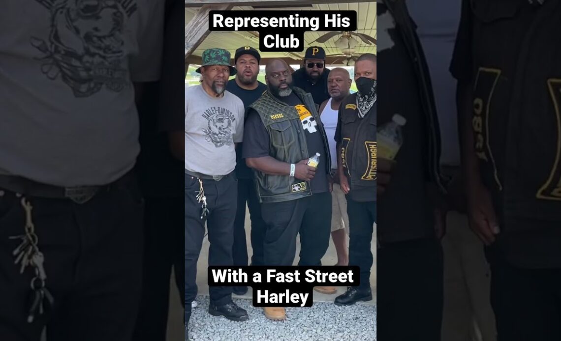 Motorcycle Club Member Has Fast Street Bike