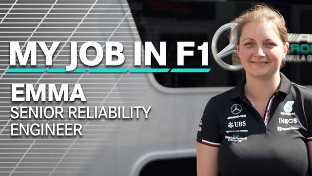 My Job in F1: Emma | Senior Reliability Engineer