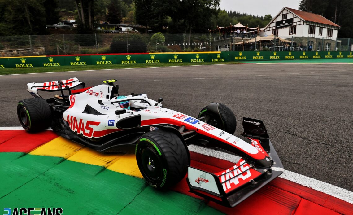 Mick Schumacher, Haas, Spa-Francorchamps, 2022