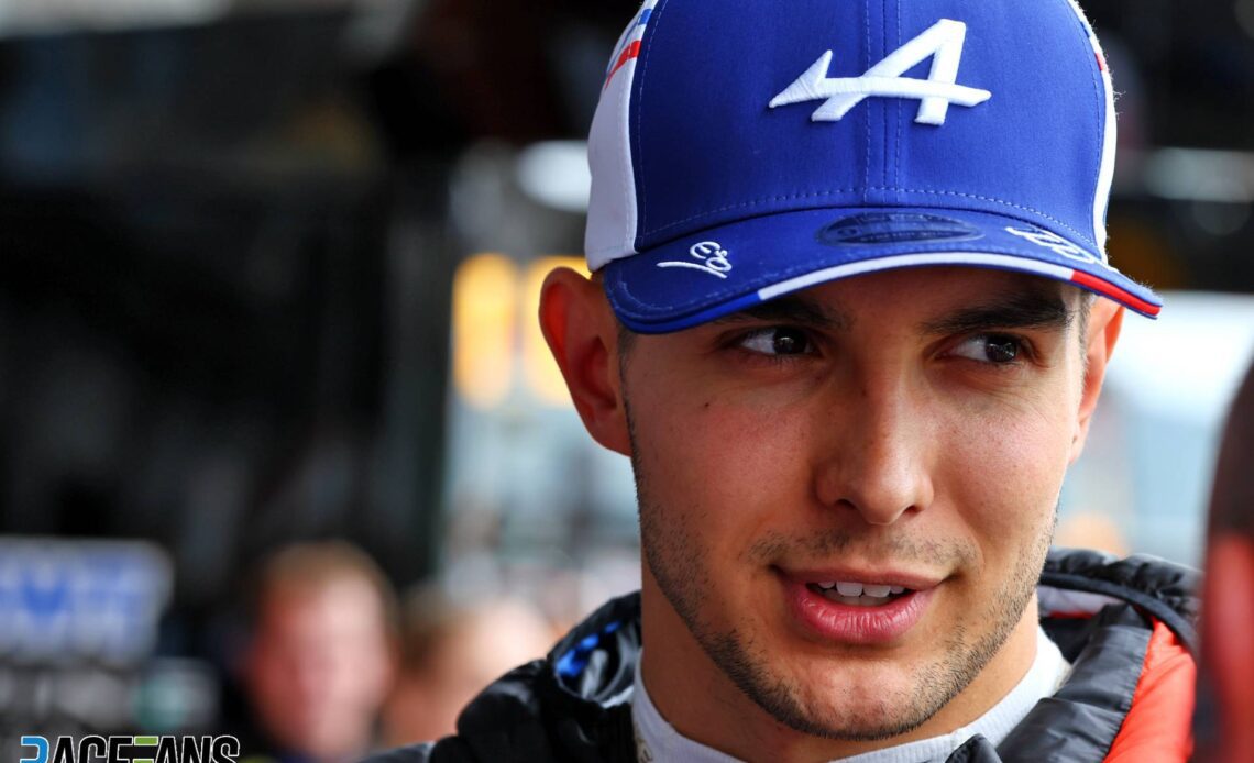 Esteban Ocon, Alpine, Spa-Francorchamps, 2022