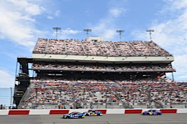 NASCAR action at Richmond Raceway, August 2022. Photo: NKP