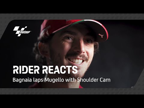Rider Reacts | Francesco Bagnaia laps Mugello with Shoulder Cam