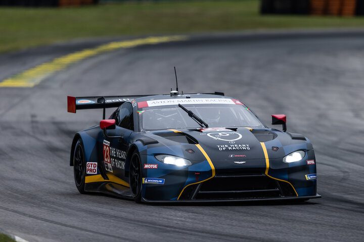 Ross Gunn during practice No. 2 at VIR, 8/27/2022 (Photo: Courtesy of IMSA)