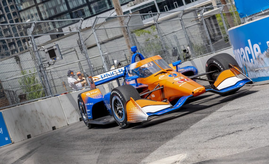 Scott Dixon Leads Sunday Morning Warm-Up in Nashville – Motorsports Tribune