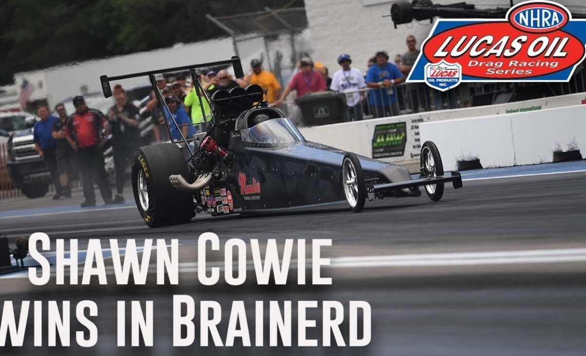 Shawn Cowie wins Top Alcohol Dragster at Lucas Oil NHRA Nationals