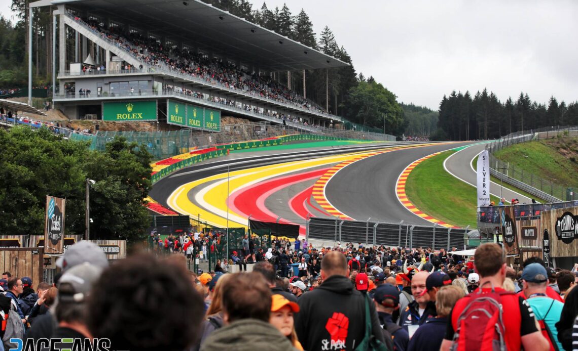 Circuit atmosphere, Spa-Francorchamps, 2022