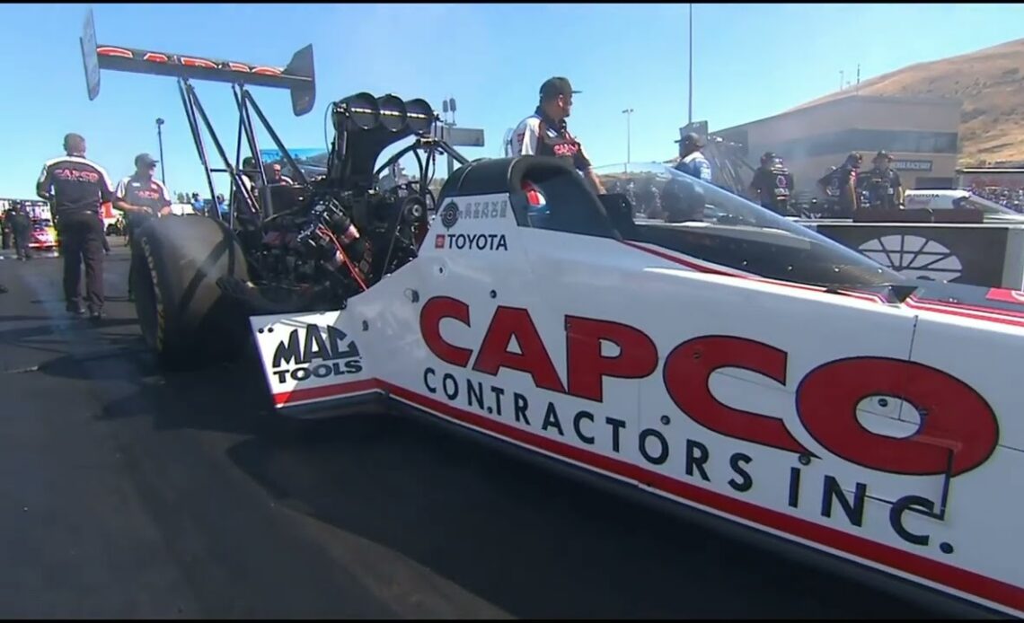 Steve Torrence, Antron Brown, Top Fuel Dragster, Qualifying Rnd 3, DENSO, Sonoma Nationals, Sonoma