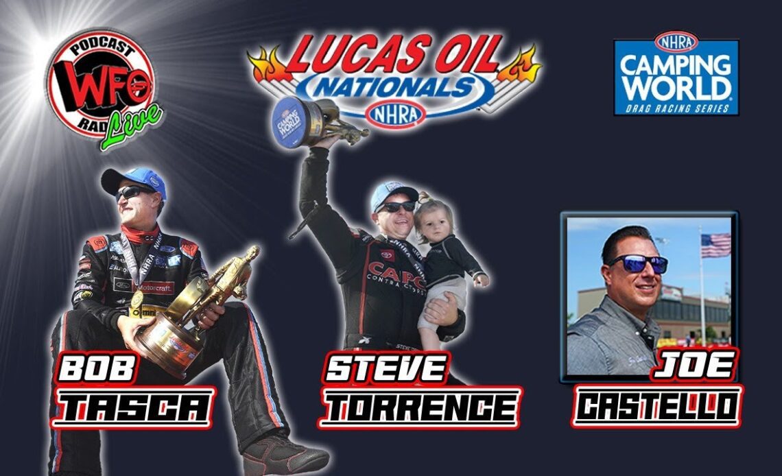 Steve Torrence and Bob Tasca - U.S. Nationals preview/ Lucas Oil NHRA Nationals winners 8/29/2021