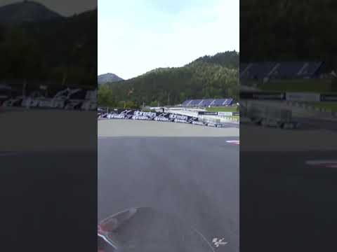 The new Red Bull Ring chicane from Maverick's shoulder cam 👀 | 2022 #AustrianGP 🇦🇹