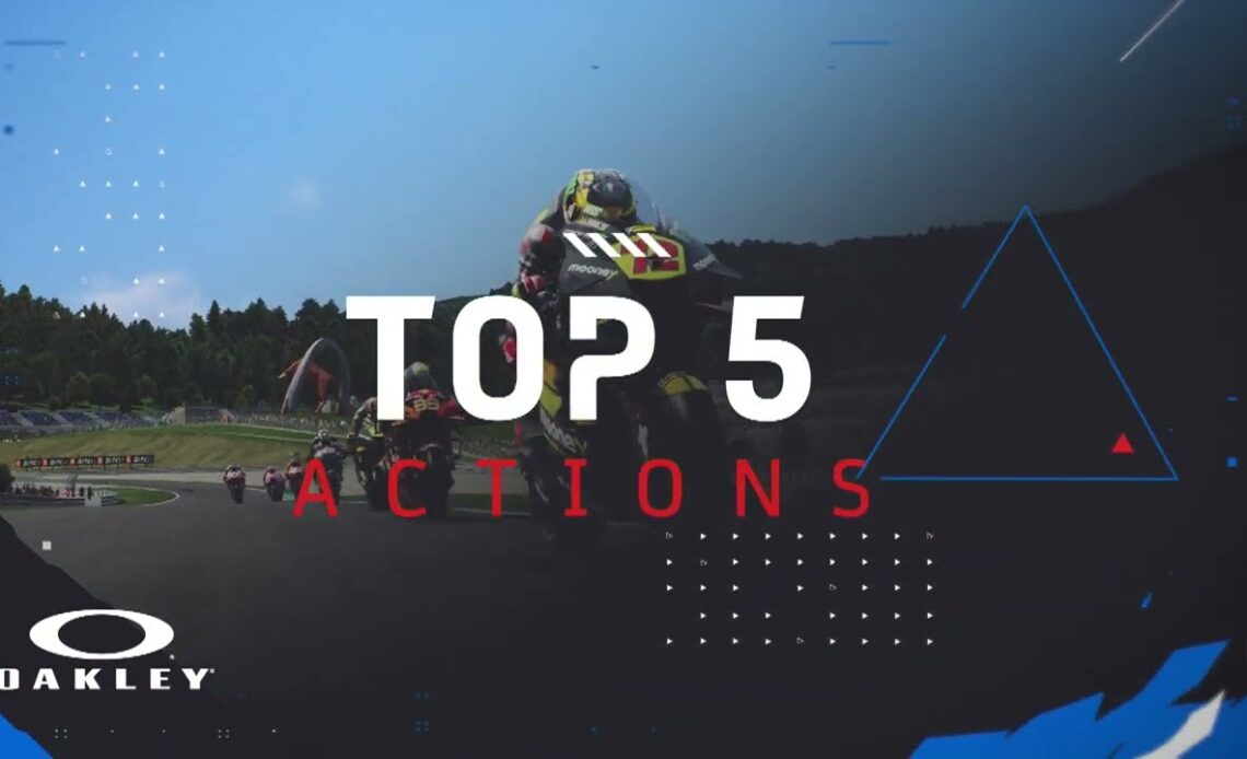 Top 5 Actions | Global Series Round 3 | 2022 MotoGPeSport Championship