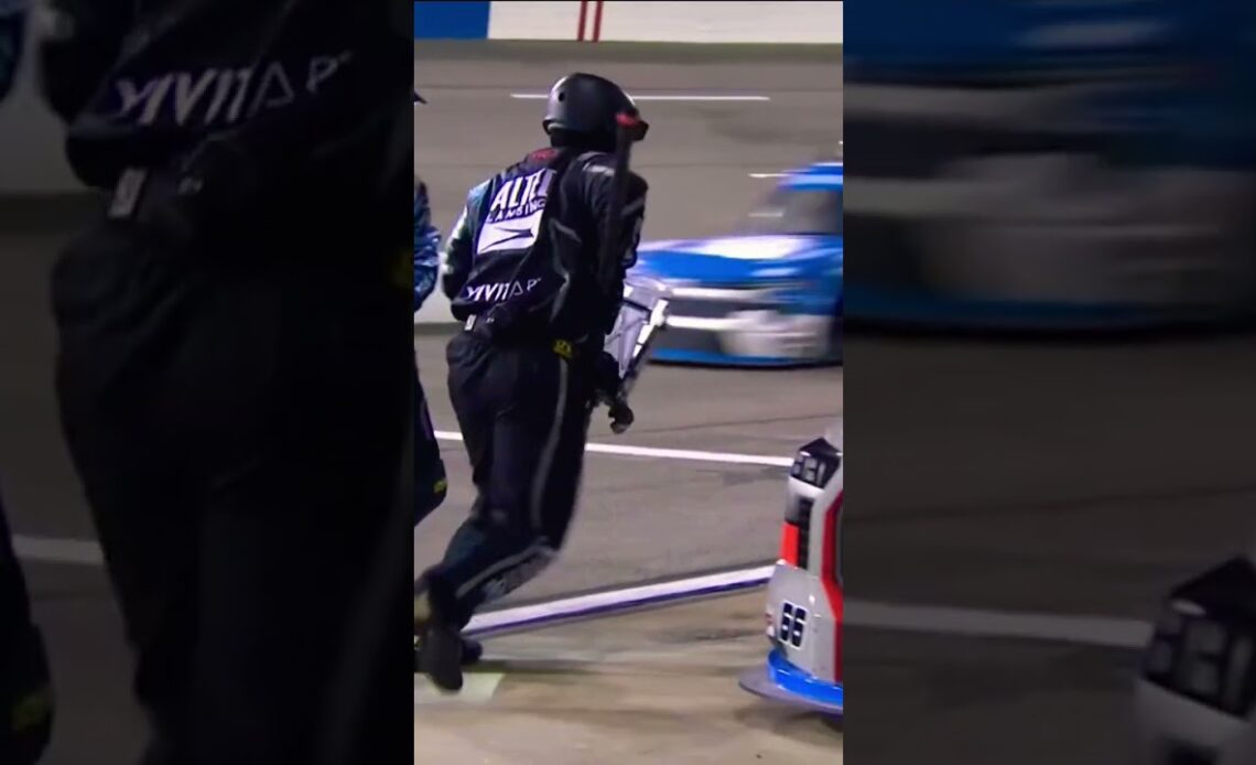 Tripping during a pit stop? ✅ Getting hit by your teammate? ✅ #shorts