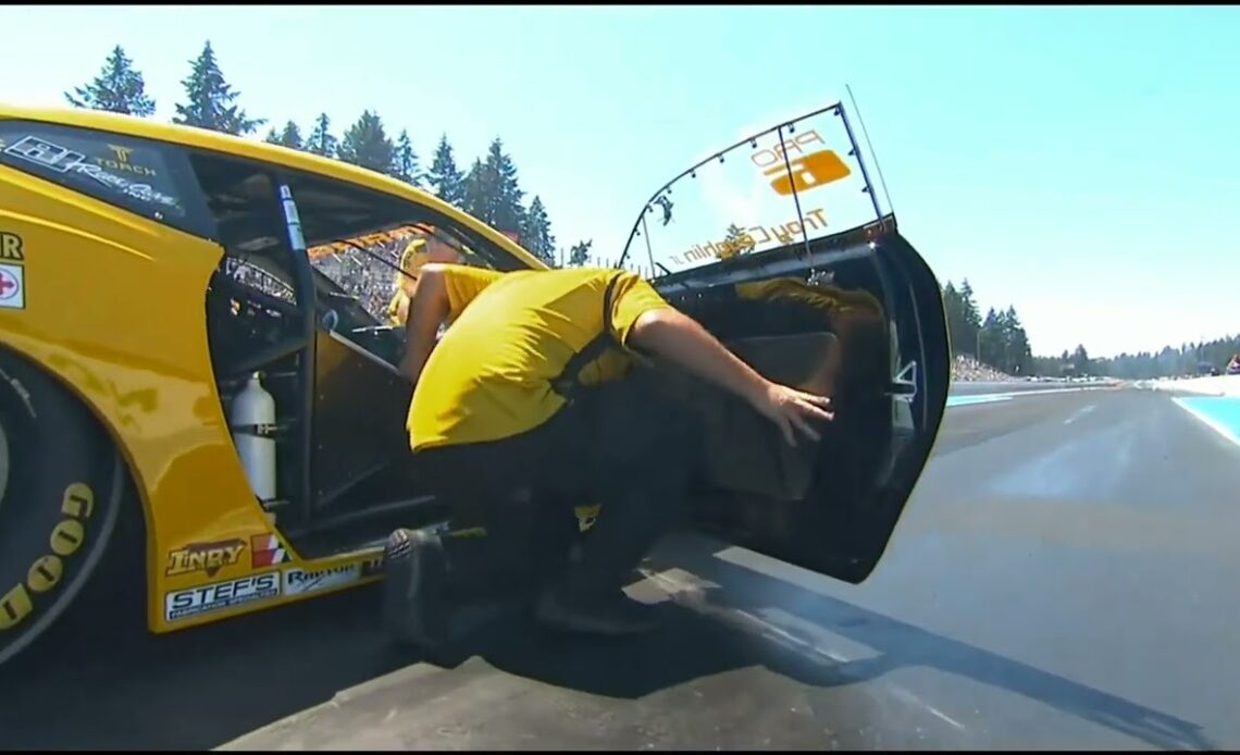 Troy Coughlin Jr, Camrie Caruso, Pro Stock, Qualifying Rnd 2, Flav R Pac Northwest Nationals, Pacifi