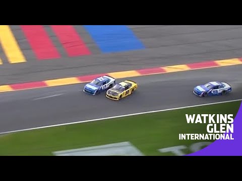 Ty Gibbs, William Byron spin fighting for the lead