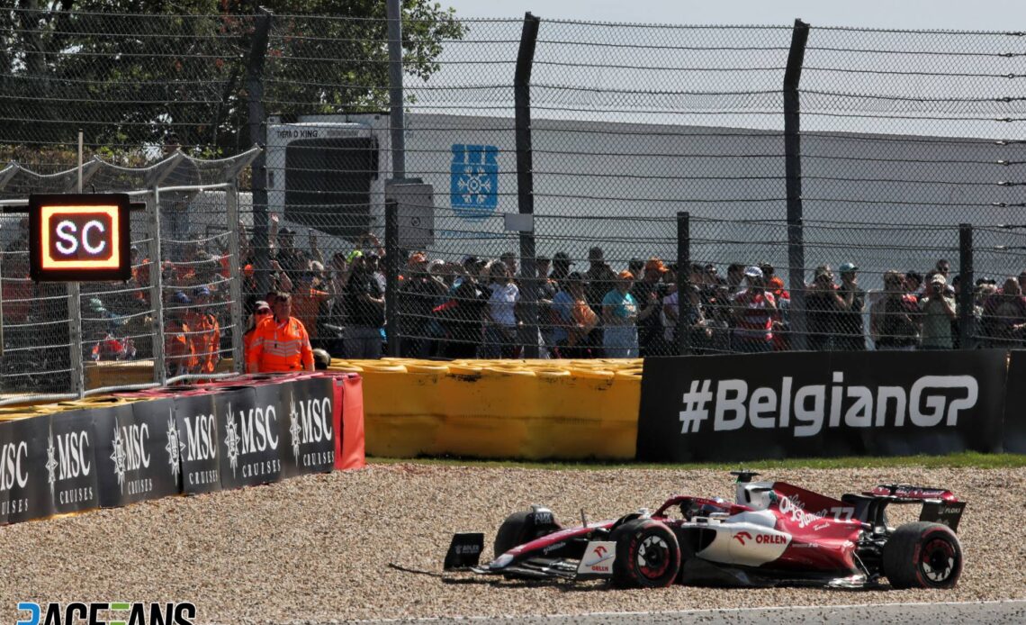 Valtteri Bottas, Alfa Romeo, Spa-Francorchamps, 2022