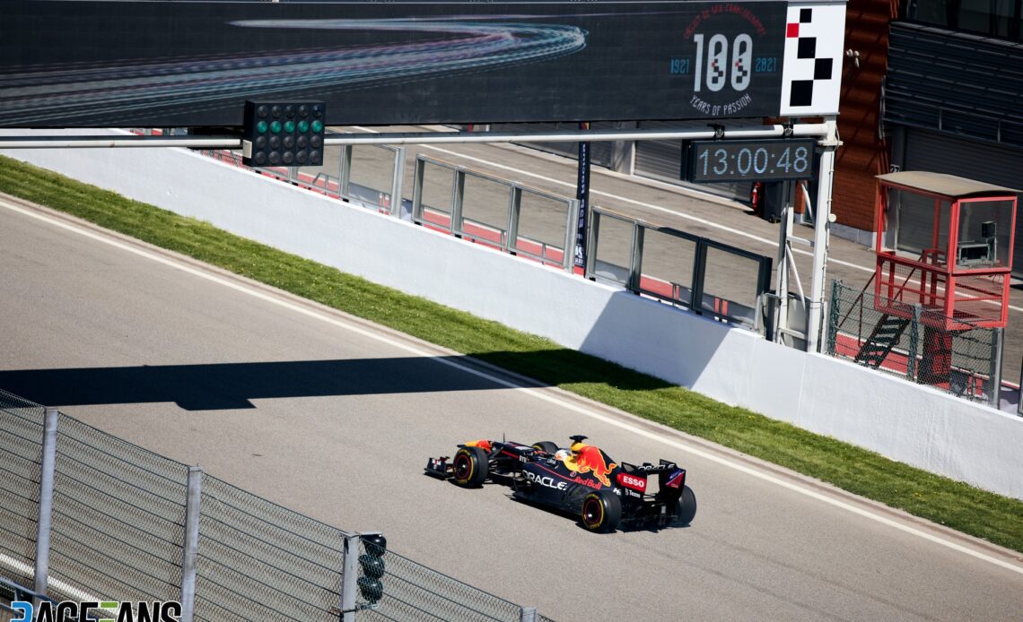 Max Verstappen, Red Bull, Spa-Francorchamps demonstration run, 2022