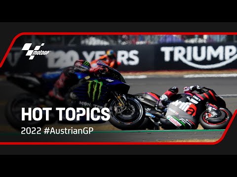 What are the #AustrianGP Hot Topics?