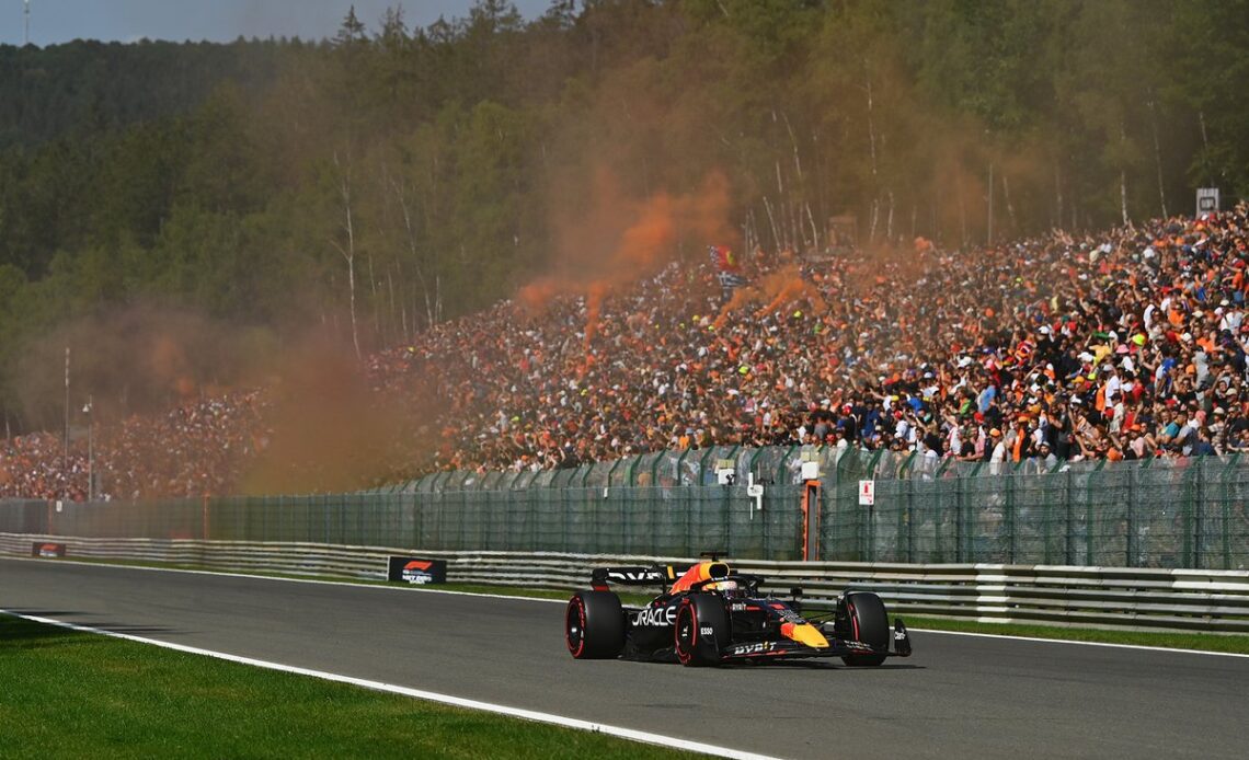 Max Verstappen dominated in Belgium after starting from the 14th grid spot.