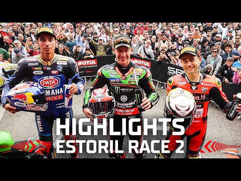 WorldSBK Race 2 Highlights | 2022 Estoril Round